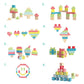 Classic World Wooden Sweet Cube Blocks - 68pcs