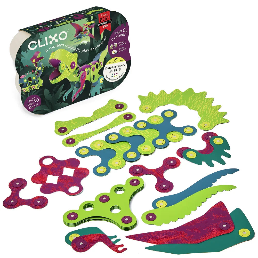 Clixo Dino Discovery - 22 pieces