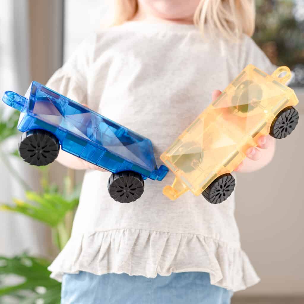 Connetix Rainbow Car Pack 2 pieces