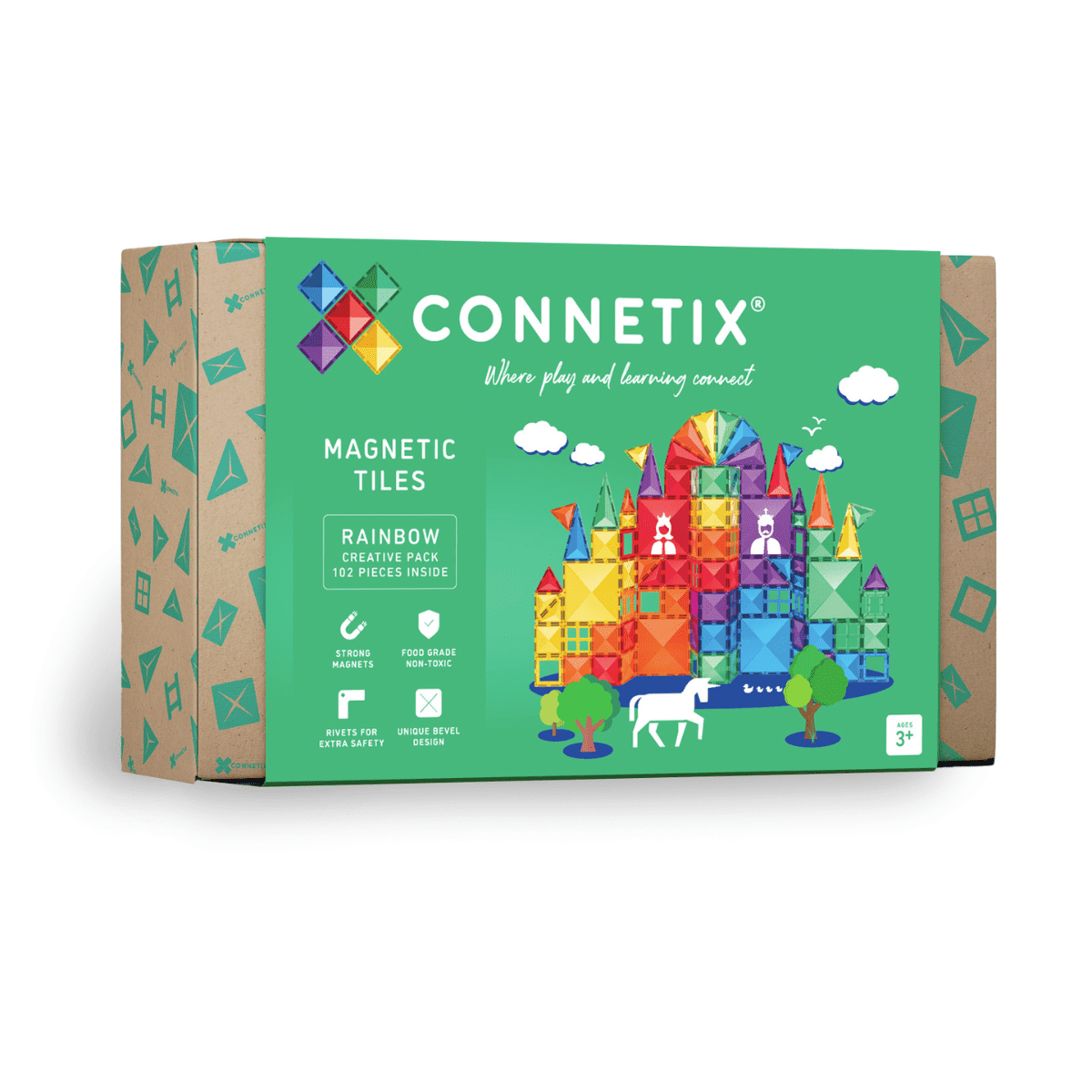 Connetix Rainbow Creative Pack 102 pieces