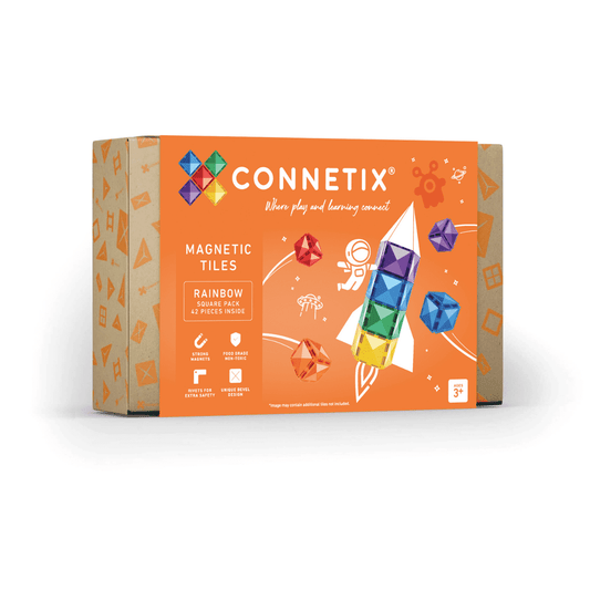 Connetix Rainbow Square Pack 42 pieces