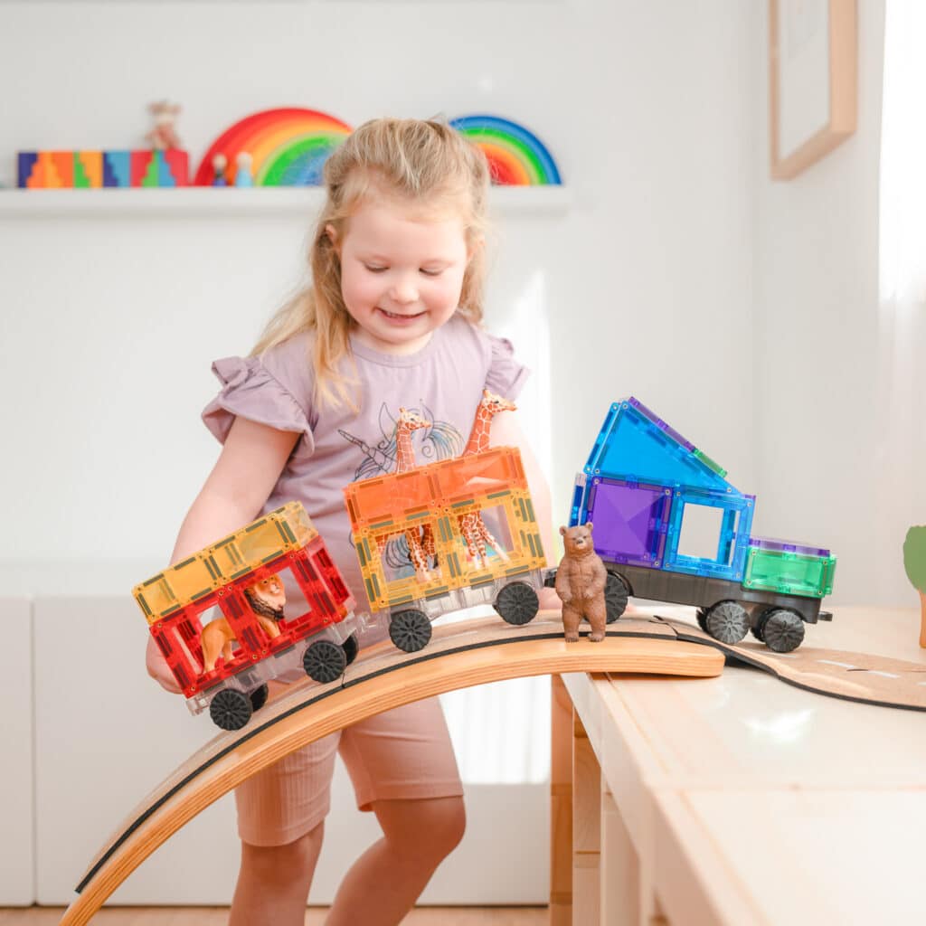 Connetix Rainbow Transport Pack 50 pieces