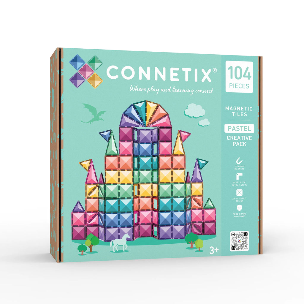 Connetix Pastel Creative Pack 104 pieces