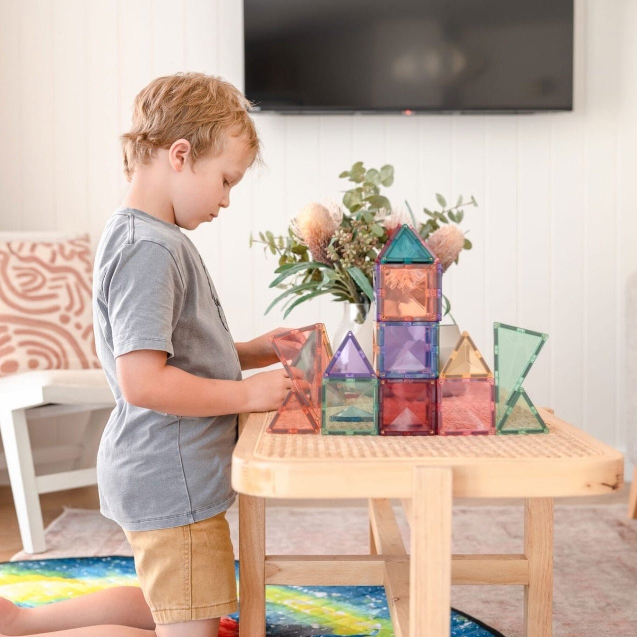 Connetix Pastel Starter Pack 64 pieces