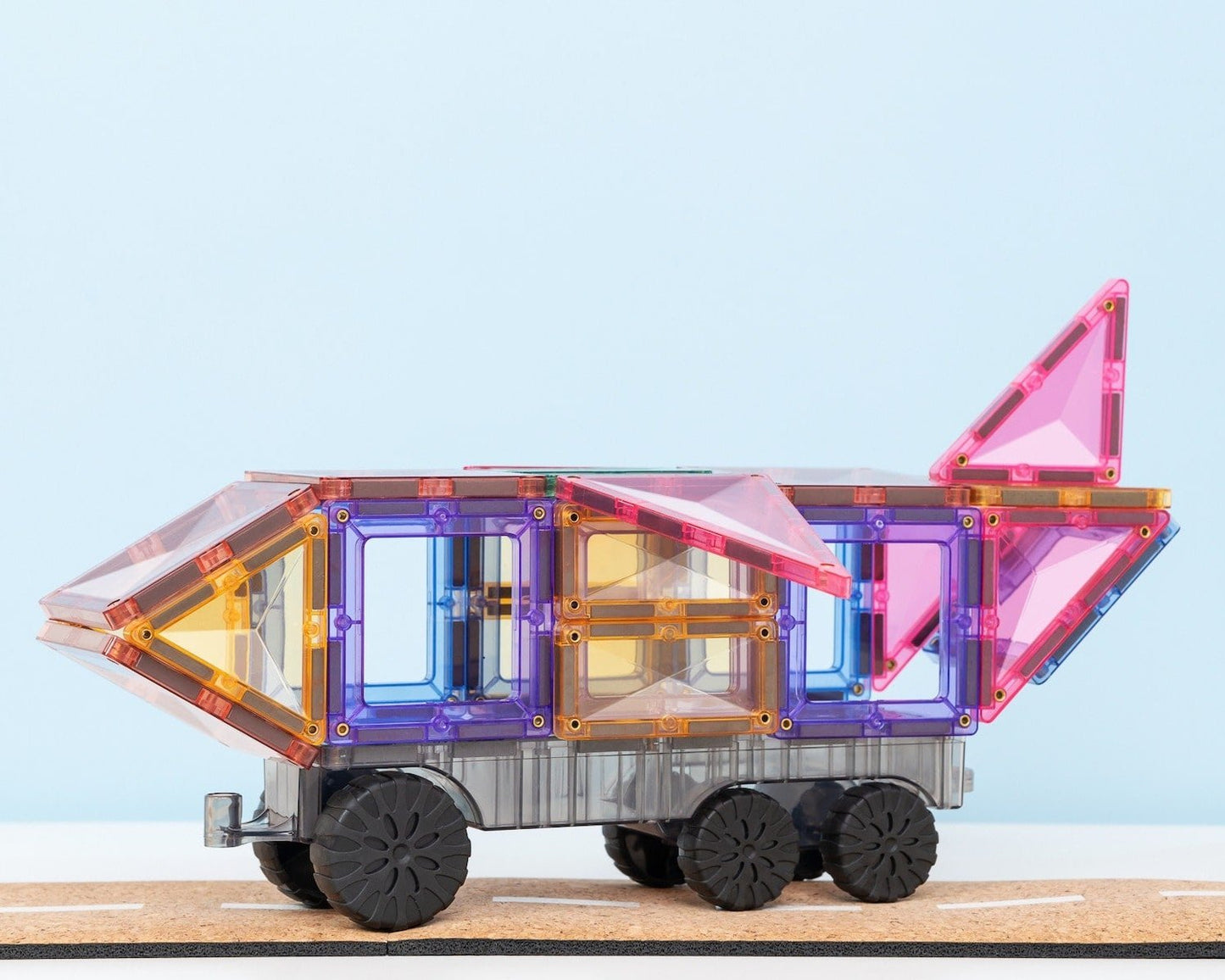 Connetix Pastel Transport Pack 50 pieces