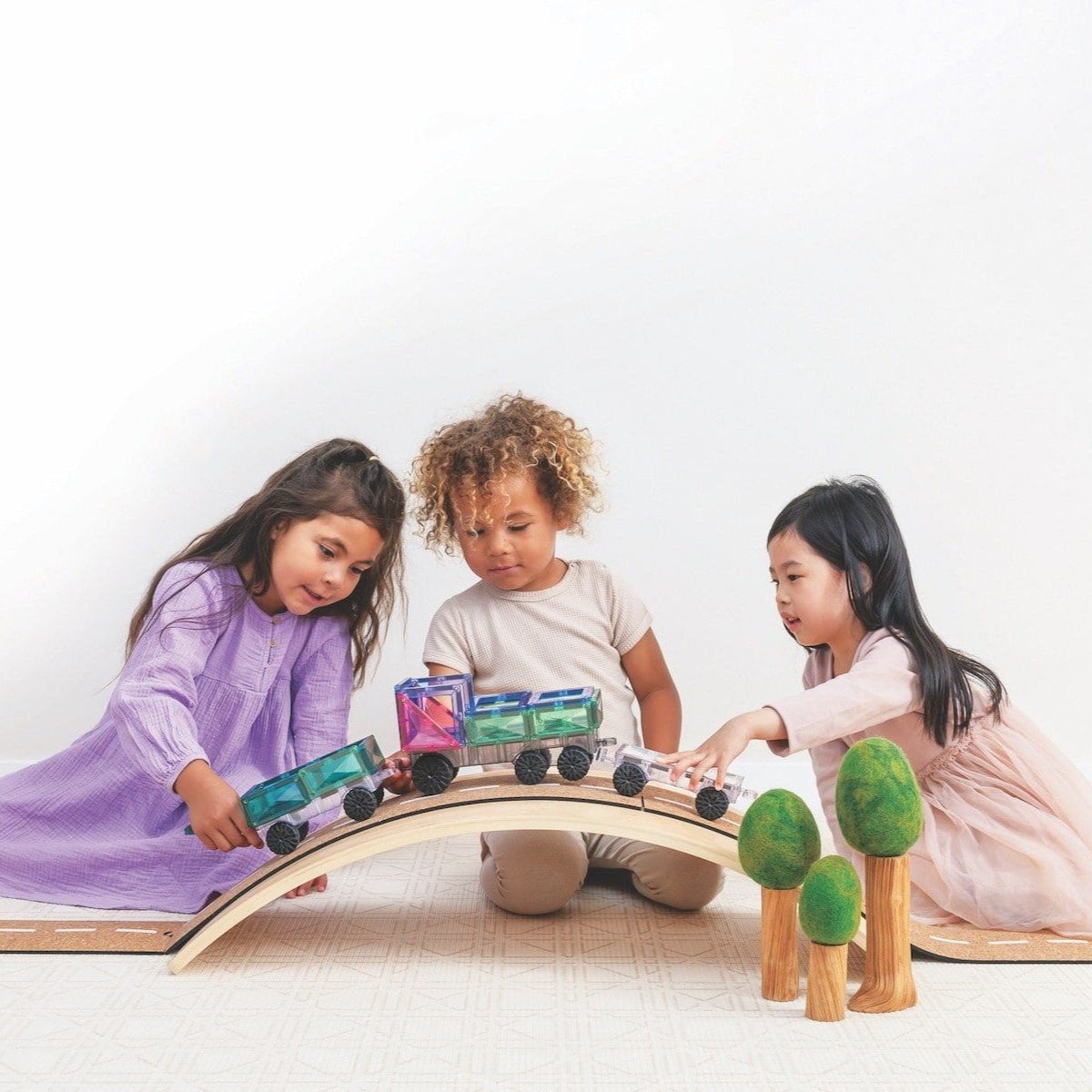 Connetix Pastel Transport Pack 50 pieces
