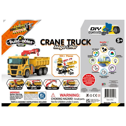 Build-ables Plus Crane Truck