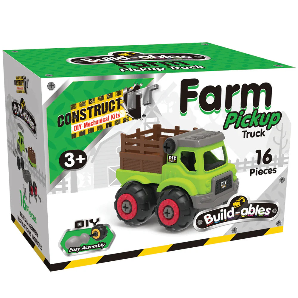 Build-ables Farm Pick Up Truck