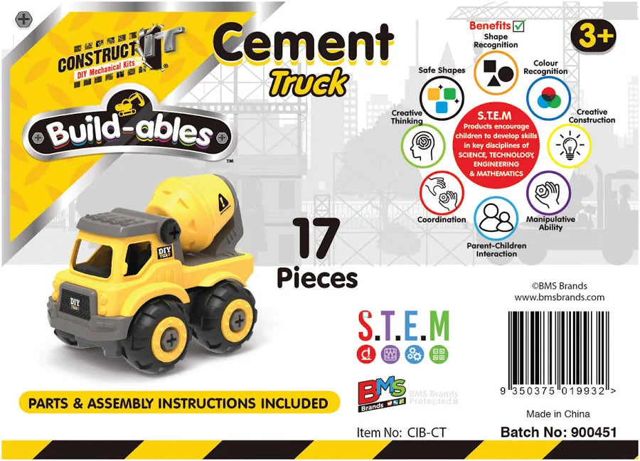 Build-ables Cement Truck