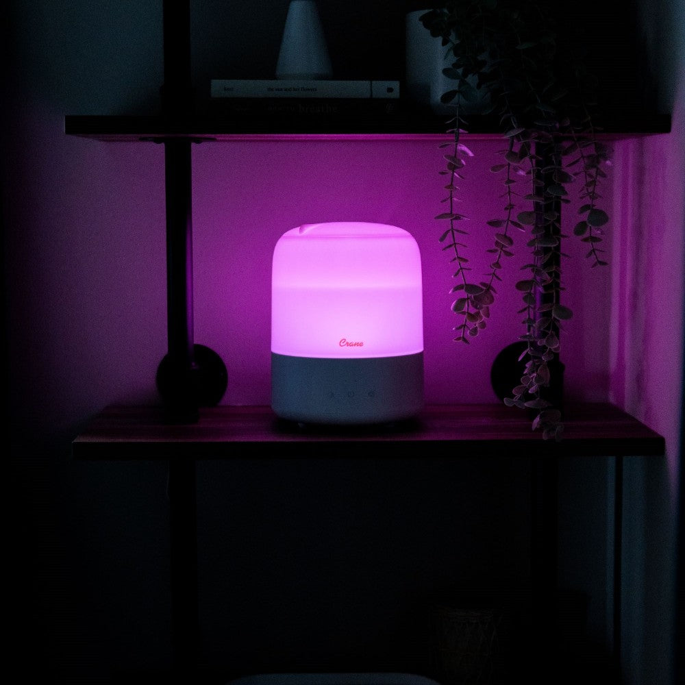Crane 3-in-1 Cool Mist Humidifier, Aroma Diffuser & Sleep Support