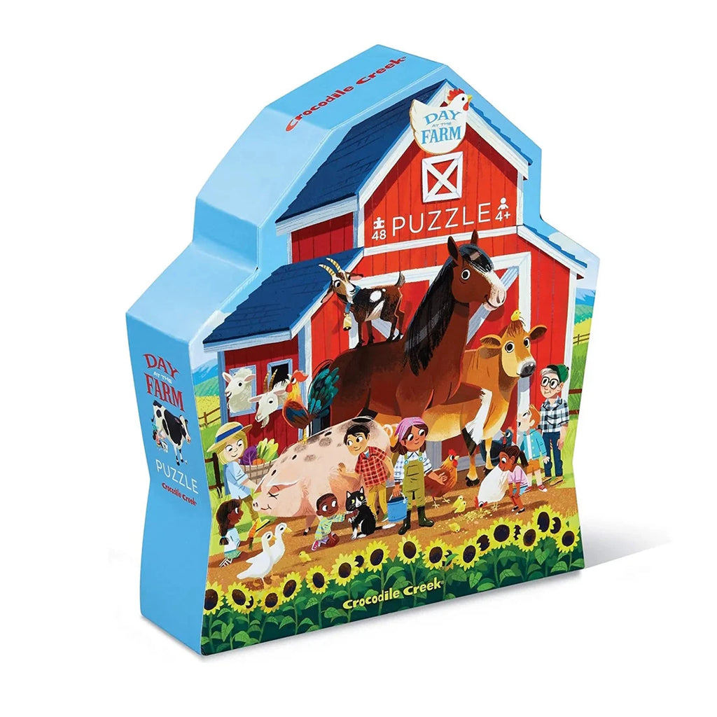 Crocodile Creek 48pc Puzzle Day at the Museum Farm