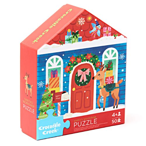 Crocodile Creek 50pc Puzzle - Santa's Workshop