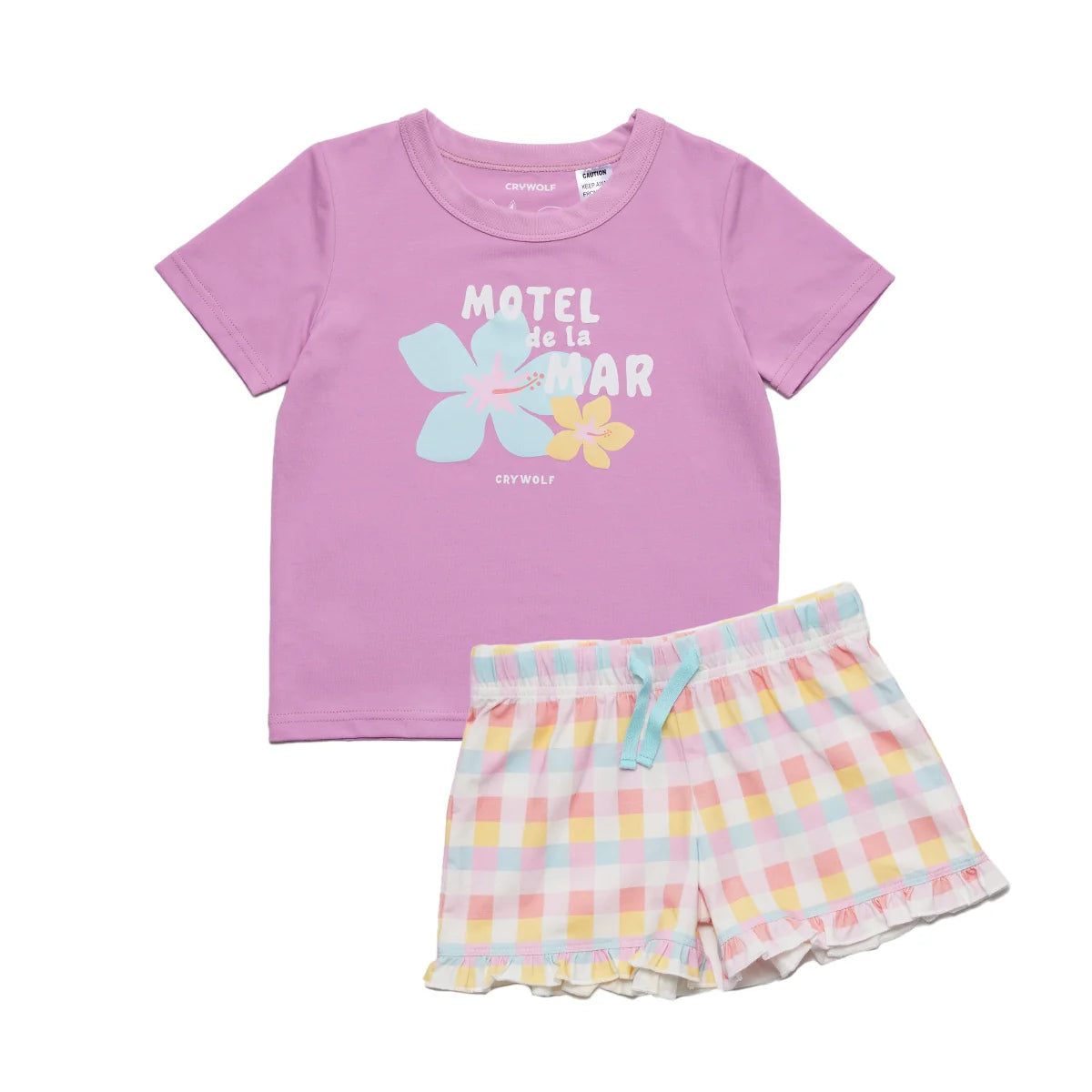 Crywolf Short Sleeve Sleep Set - Motel de la Mar