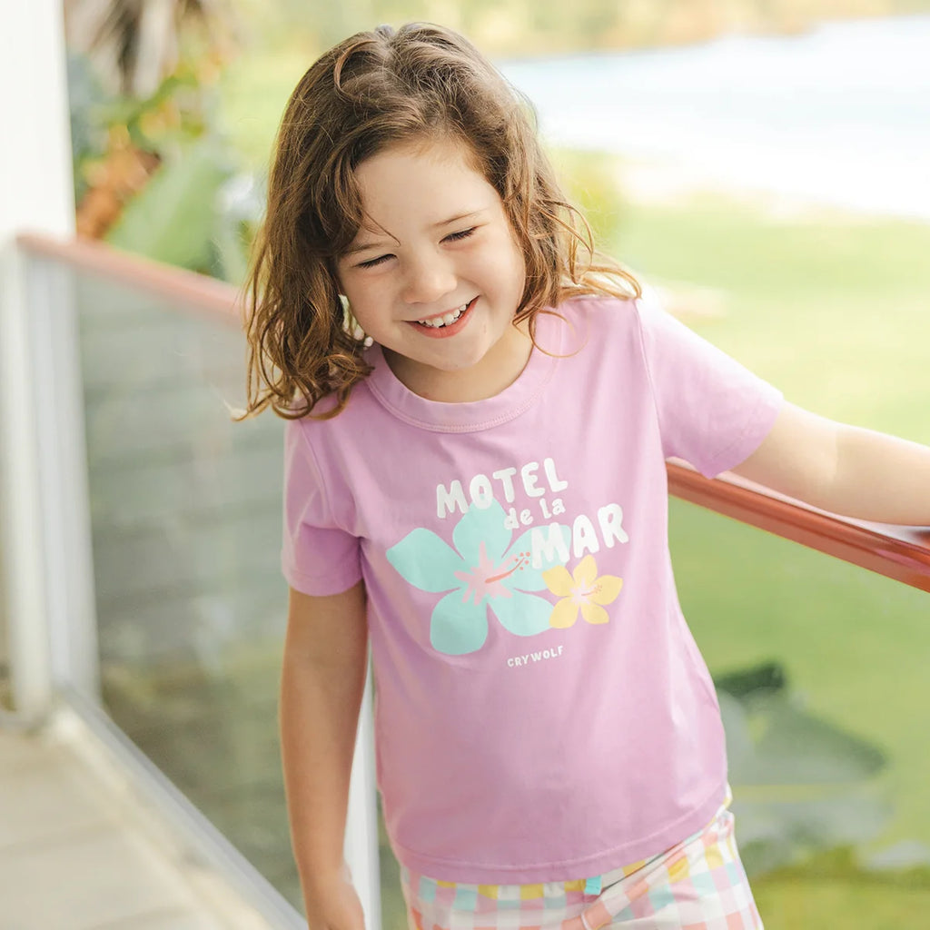 Crywolf Short Sleeve Sleep Set - Motel de la Mar