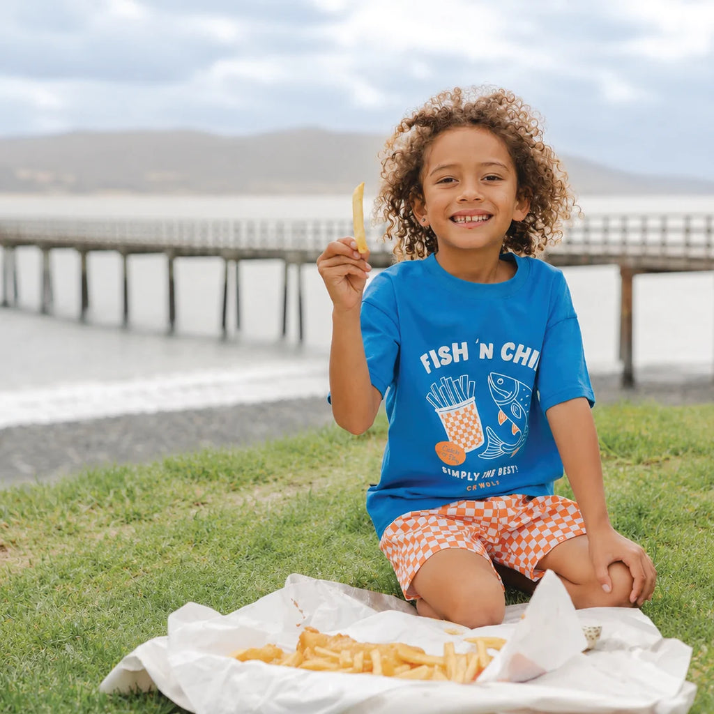 Crywolf Sun Smart T-Shirt - Fish 'n Chips