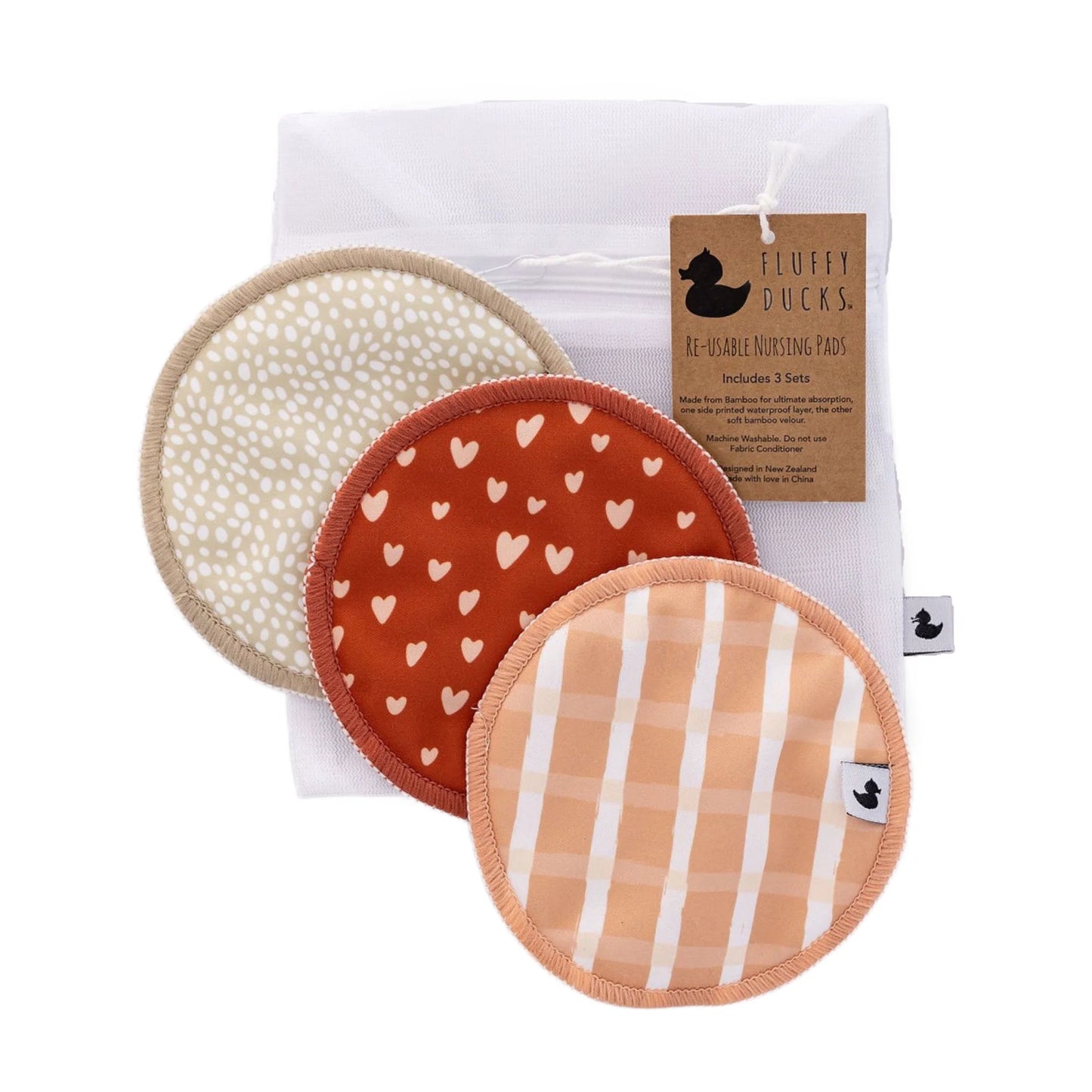 Fluffy Ducks Reusable Nursing Pads