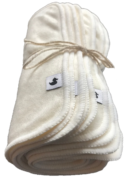 Fluffy Ducks Reusable Cloth Wipes