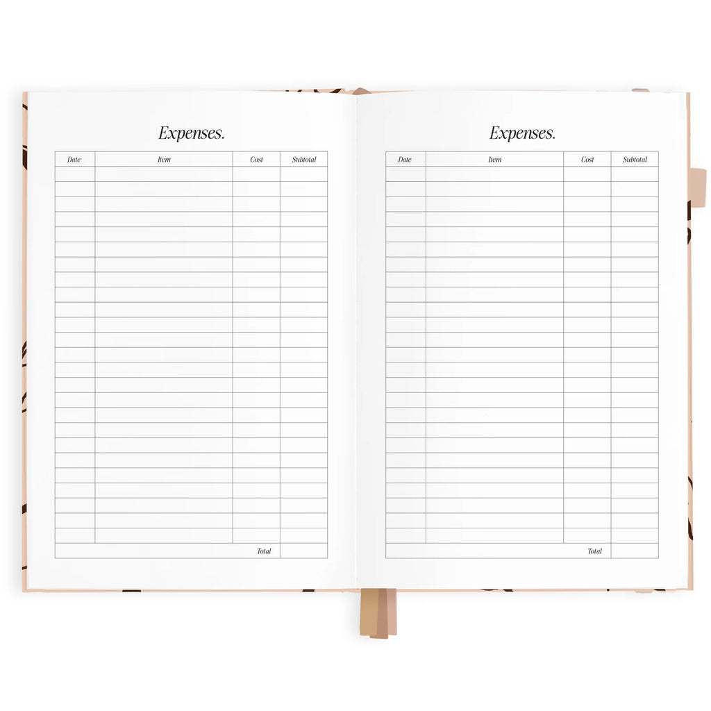 Fox & Fallow 2027 Vertical Planner - Amalfi Latte