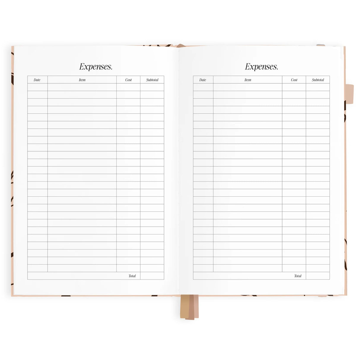 Fox & Fallow 2027 Vertical Planner - Amalfi Latte