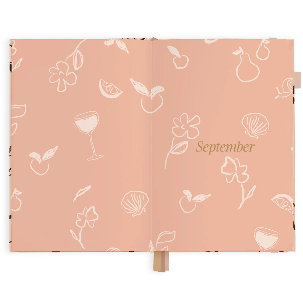 Fox & Fallow 2027 Vertical Planner - Amalfi Latte