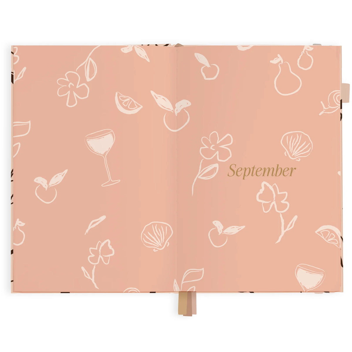 Fox & Fallow 2027 Vertical Planner - Amalfi Latte