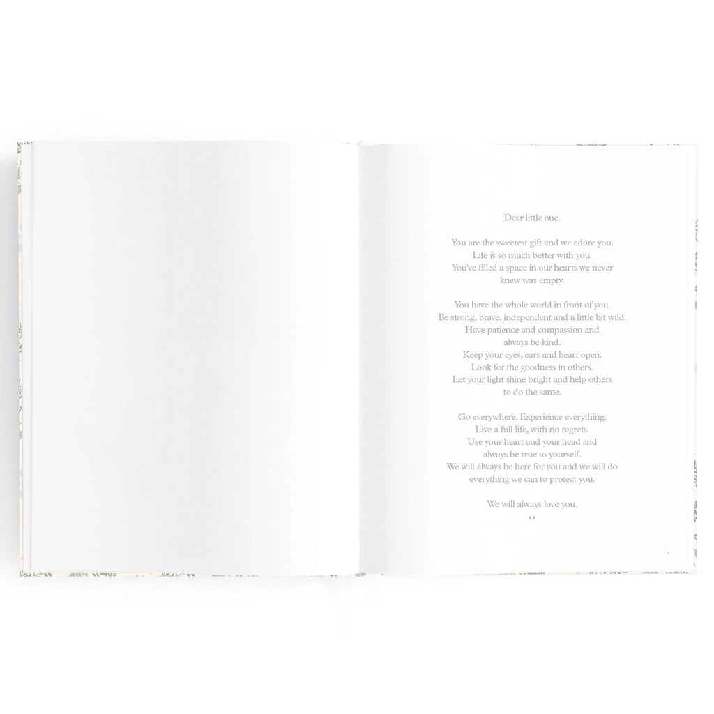 Fox & Fallow Baby Book - Cypress
