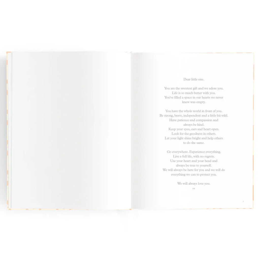 Fox & Fallow Baby Book - Blue Check