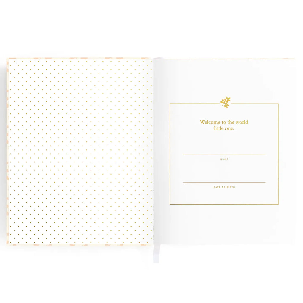 Fox & Fallow Baby Book - Daisy Check