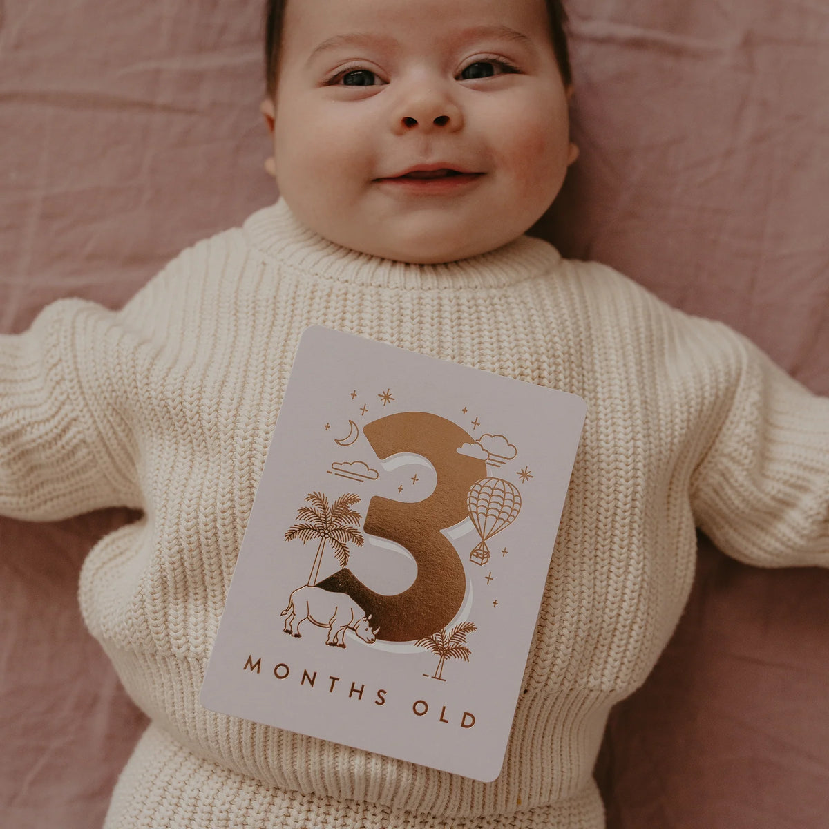 Fox & Fallow Milestone Cards - Cream
