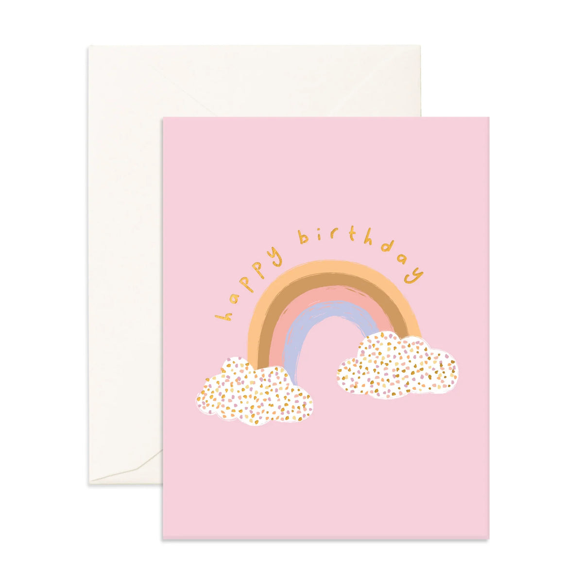 Fox & Fallow Birthday Card - Rainbow Sprinkles