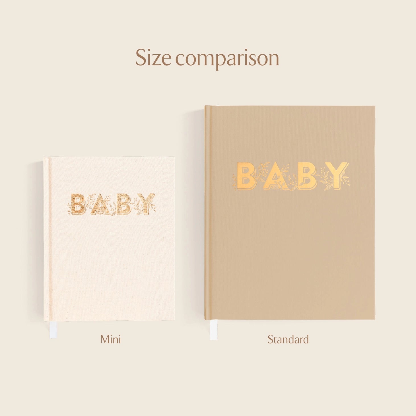 Fox & Fallow Mini Baby Book - Oatmeal