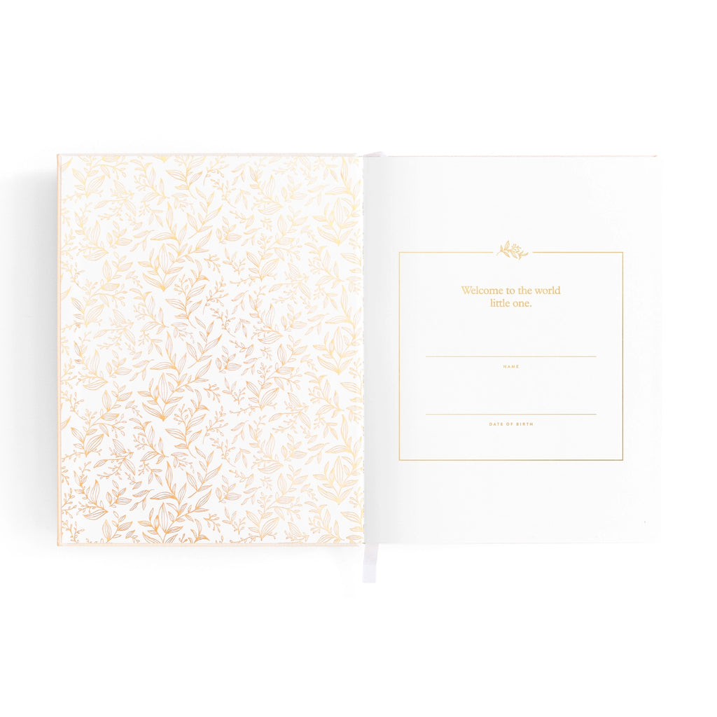 Fox & Fallow Mini Baby Book - Oatmeal