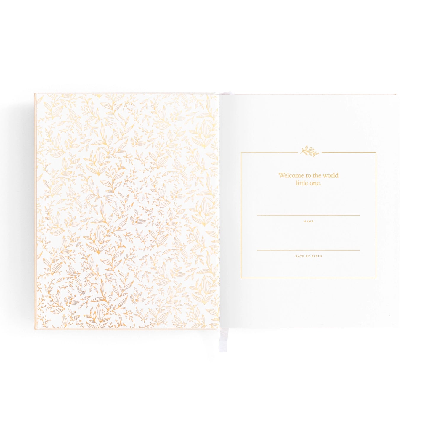 Fox & Fallow Mini Baby Book - Oatmeal