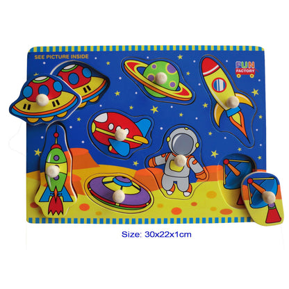 Fun Factory Wooden Knob Puzzles