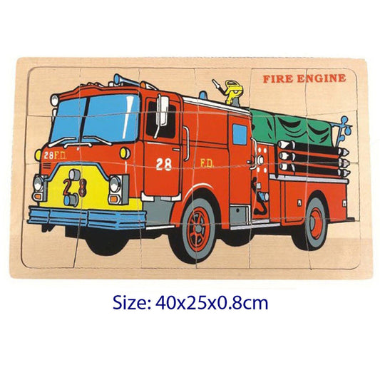 Fun Factory Large Wooden Puzzle 24 pieces