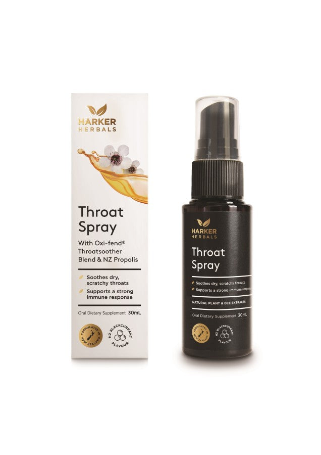 harker herbals adult's throat spray