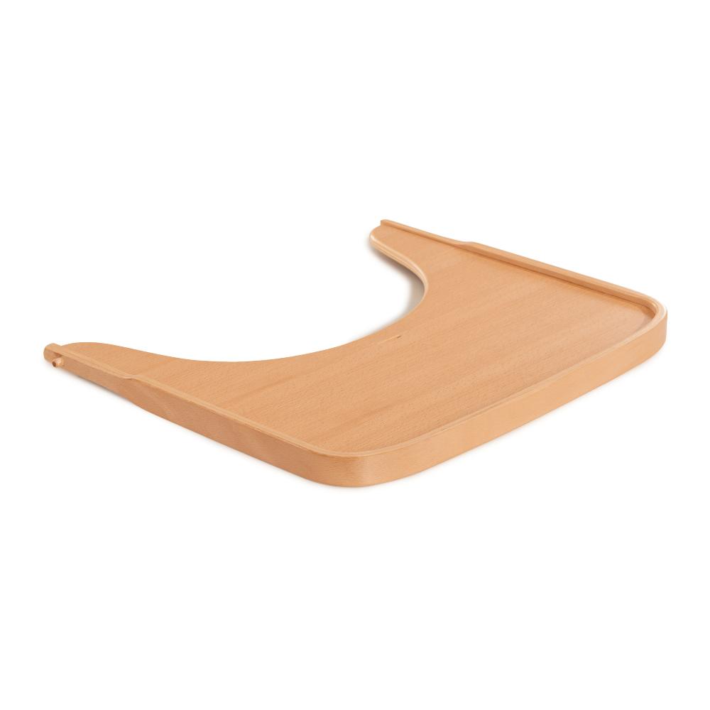 Hauck Alpha+ Wooden Highchair Tray - Natural