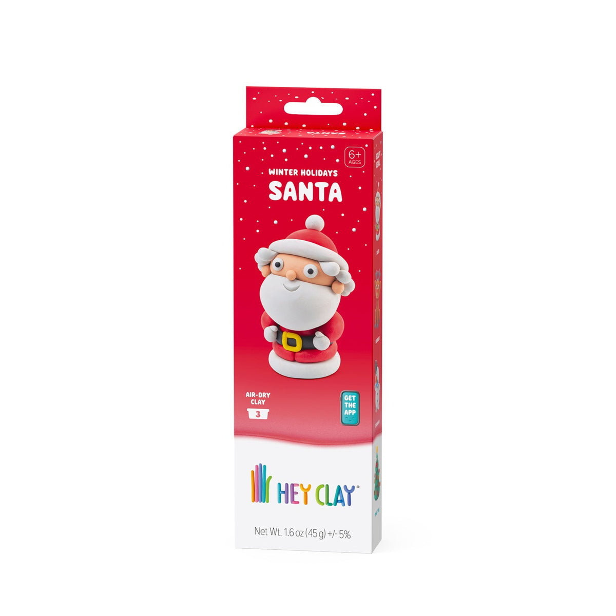 Hey Clay Winter Holiday Santa - 3 cans