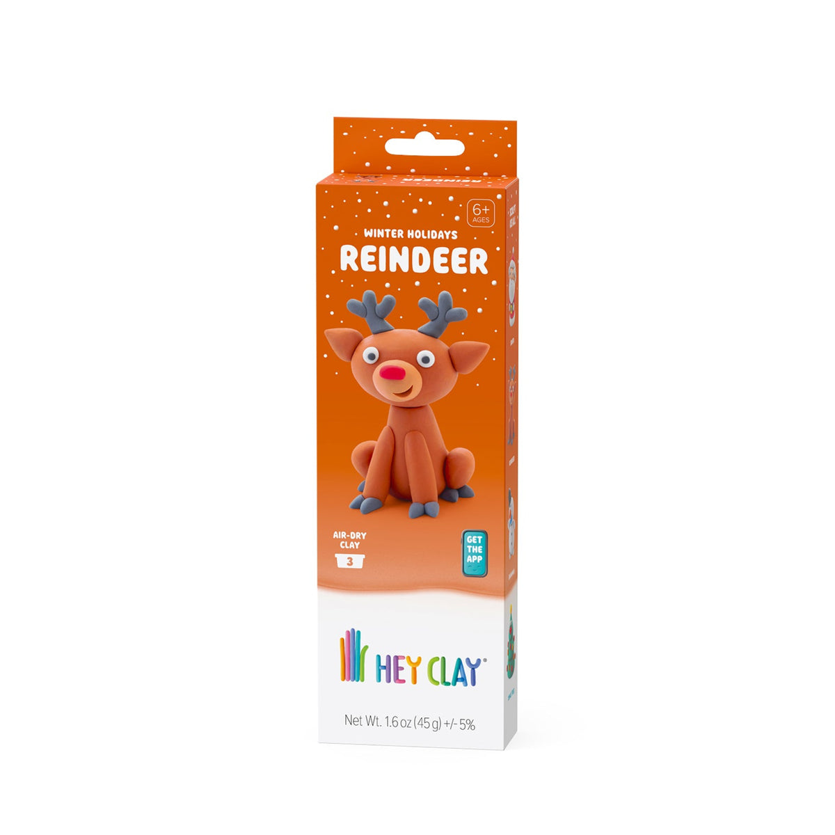 Hey Clay Winter Holiday Reindeer - 3 cans