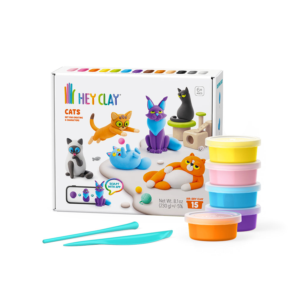 Hey Clay Cats - 15 cans