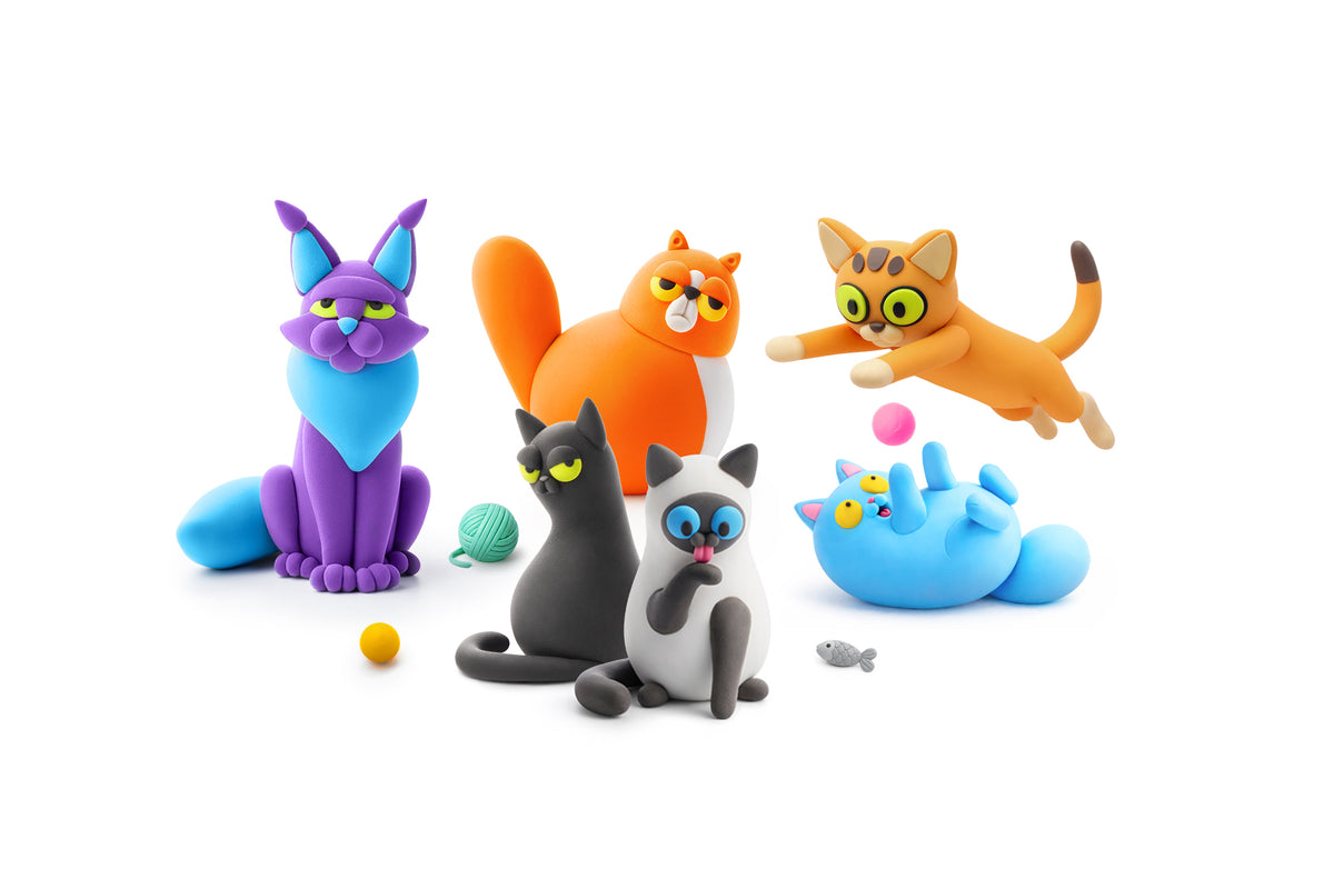 Hey Clay Cats - 15 cans