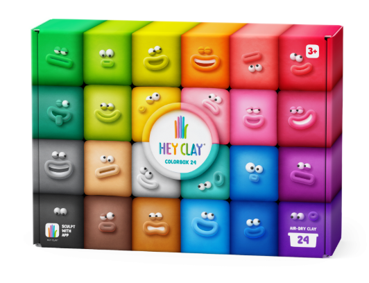 Hey Clay Colour Box - 24 cans