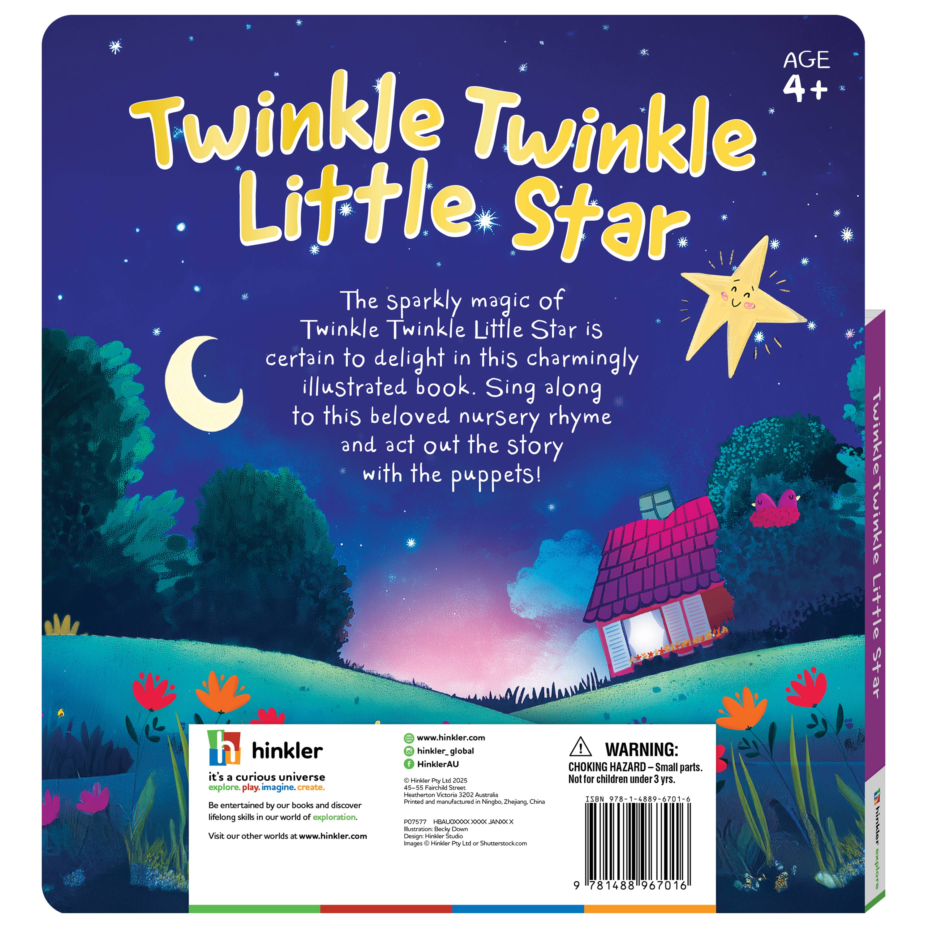 Finger Puppet Book: Twinkle Twinkle Little Star