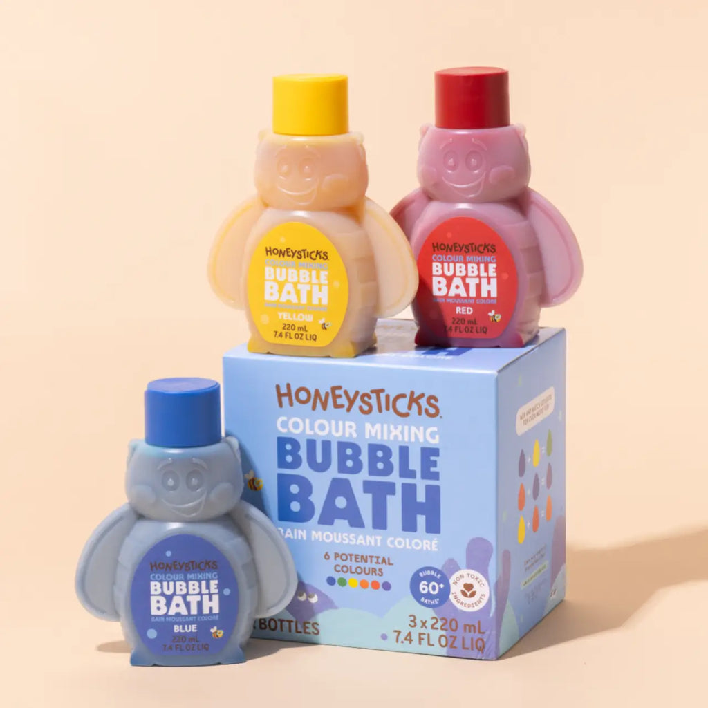 Honeysticks Bubble Bath Colours - 3pack