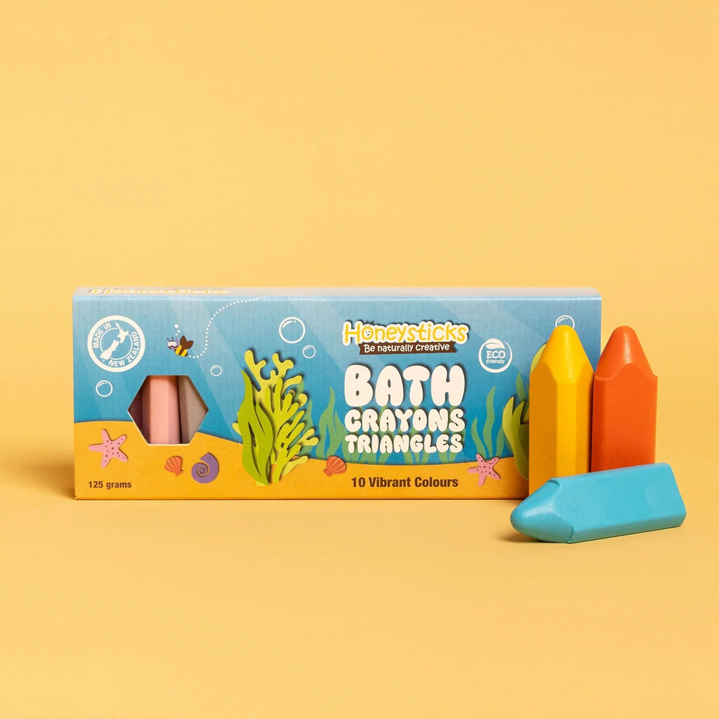 Honeysticks Bath Crayons Triangle - 10pack