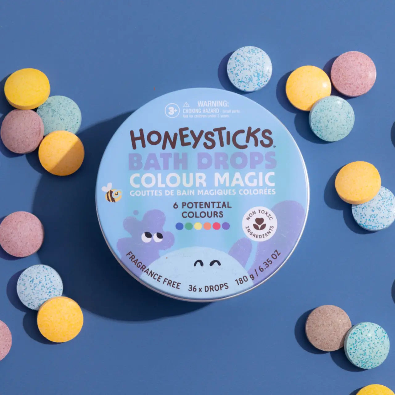 Honeysticks Bath Drops Colour Magic - 36pack