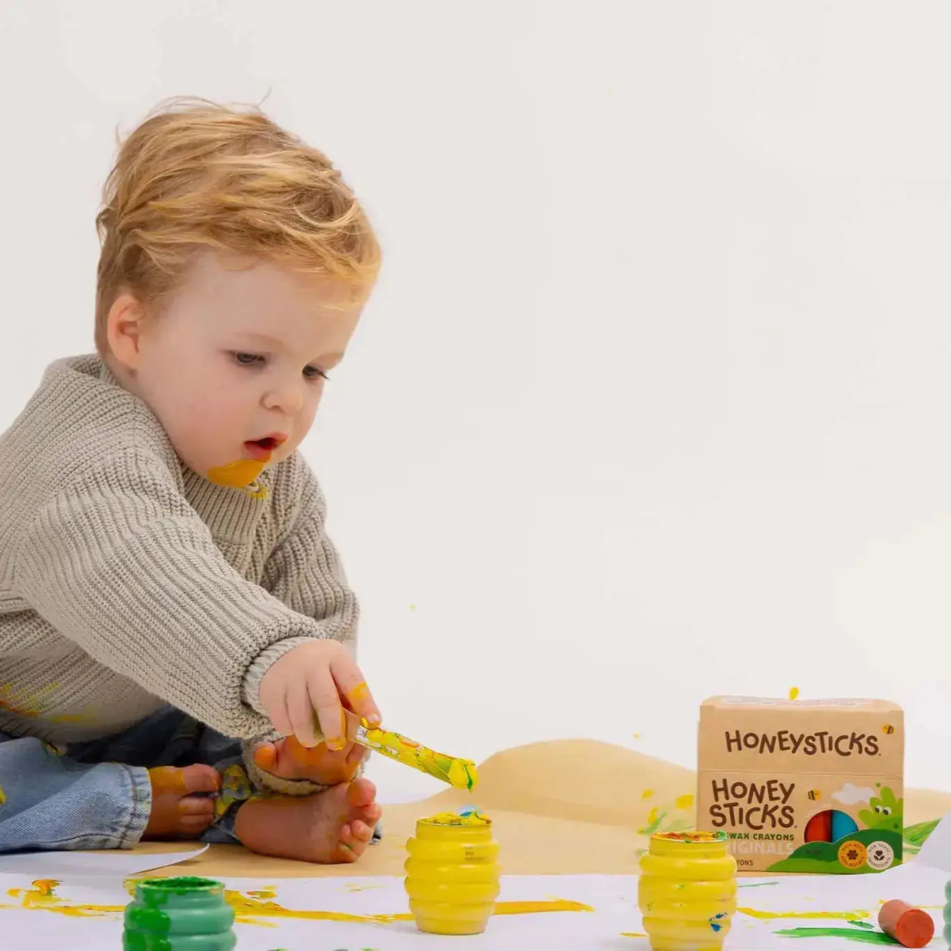 Honeysticks My First Paint Brushes - 3pack