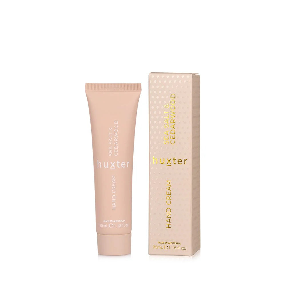 Huxter Hand Cream - Sea Salt & Cedarwood