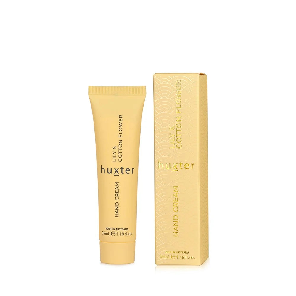 Huxter Hand Cream - Lily & Cotton Flower