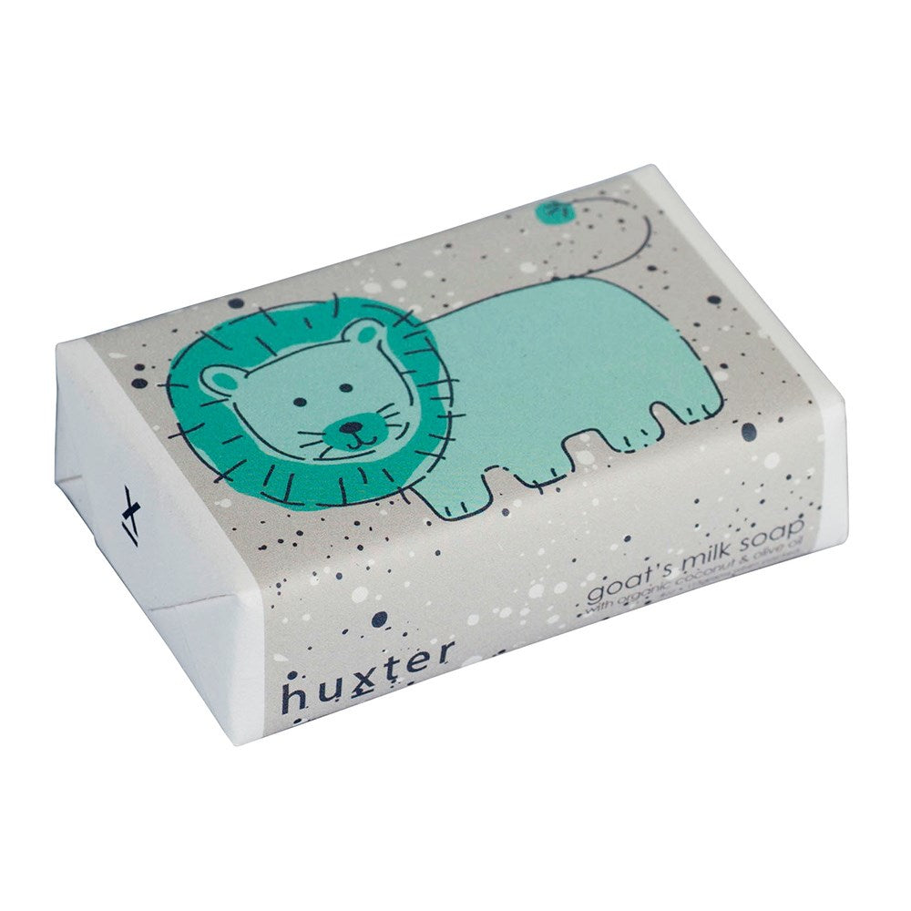 Huxter Wrapped Soap Goat's milk - Lion with spots